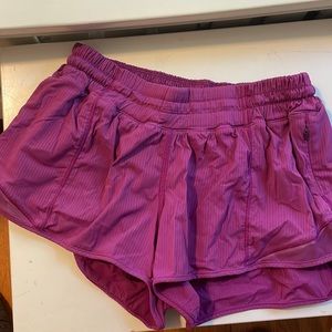 Lulu Lemon Magenta shorts